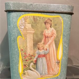 Vintage Decorative Tin Box